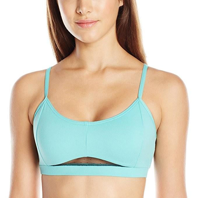 Sheer Insert Bra Top 10776W
