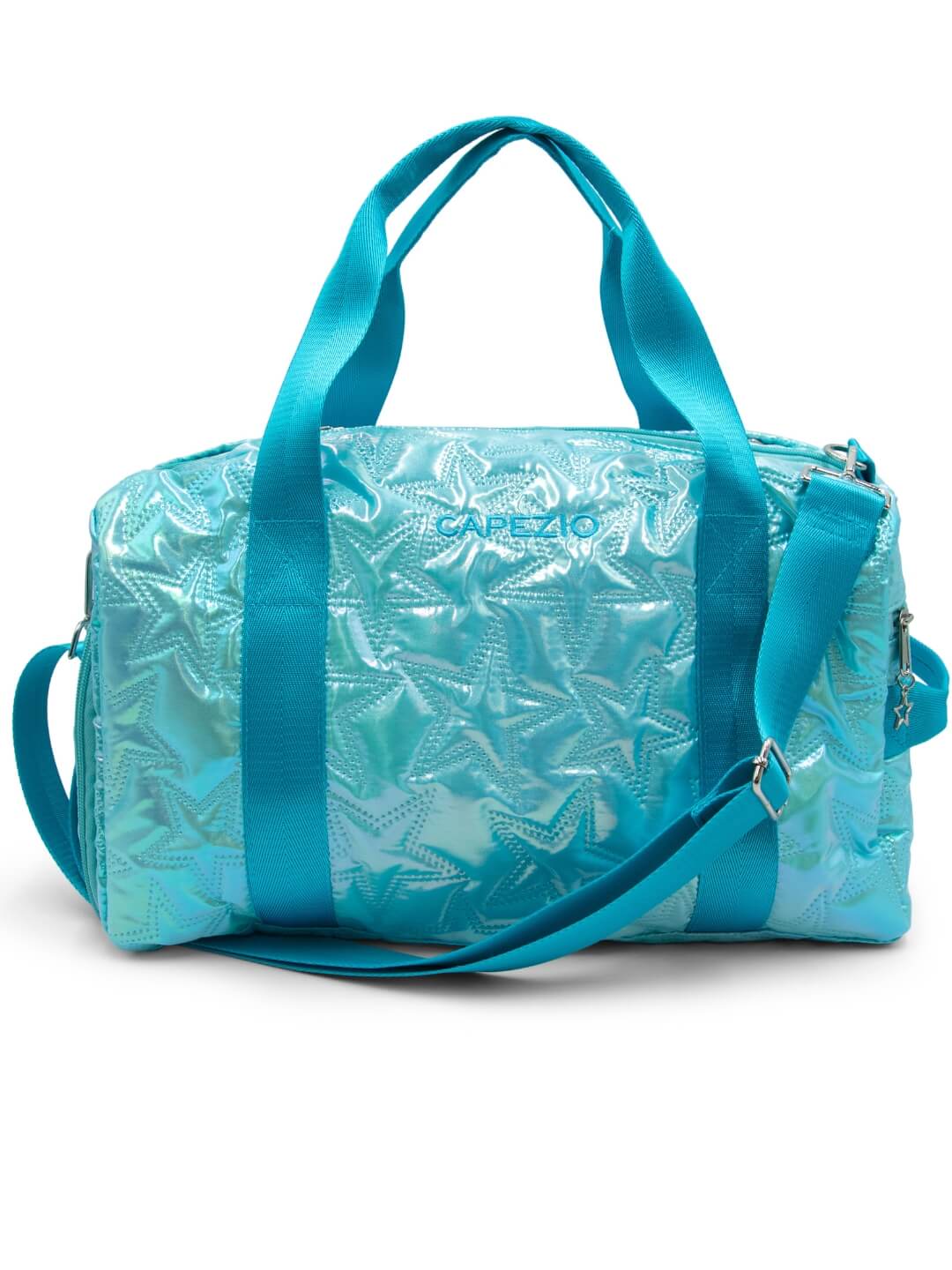 B323 Metallic Star Travel Duffle