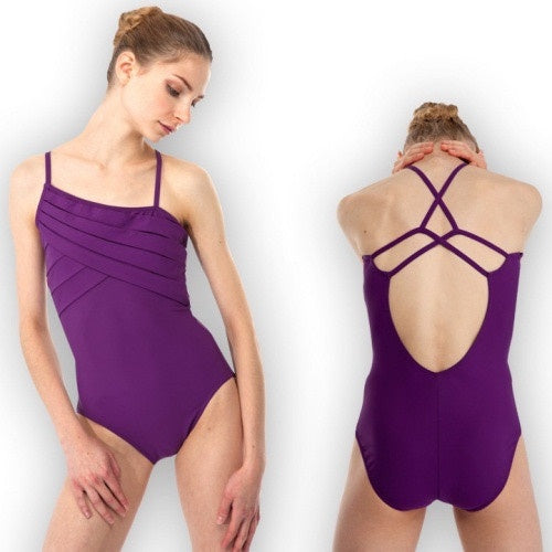 Geo Strap Cami Leotard 10191