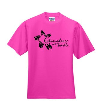 Cyber Pink & Black T-Shirt