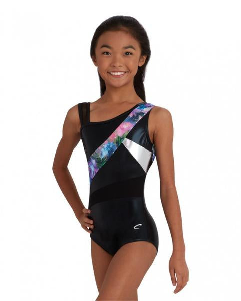 Asymmetric Gymnastics Leotard 10530C