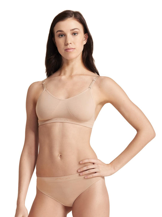 Seamless Clear Back Bra 3683
